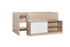 Leyton Cabin Bed White & Oak Effect